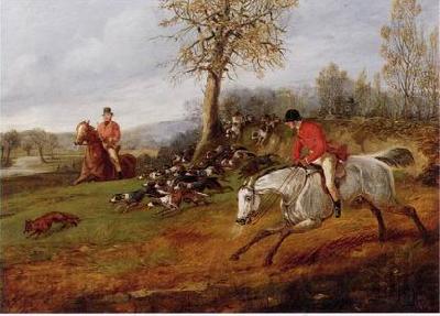 unknow artist Classical hunting fox, Equestrian and Beautiful Horses, 156. Spain oil painting art